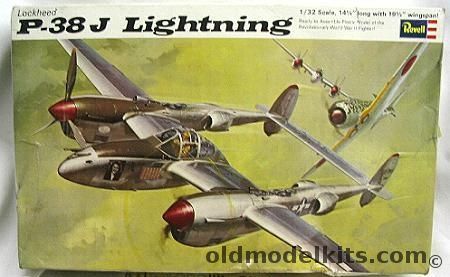 Revell 1/32 Lockheed P-38J Lightning - Richard Bong's Marge, H280 plastic model kit